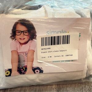 Simple Joys by Carter's Baby Bodysuit 8-Pack - NWT